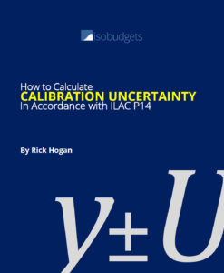 how to calculate calibration uncertainty ilac p14 by Rick Hogan