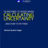 10 biggest mistakes when calculating uncertainty guide