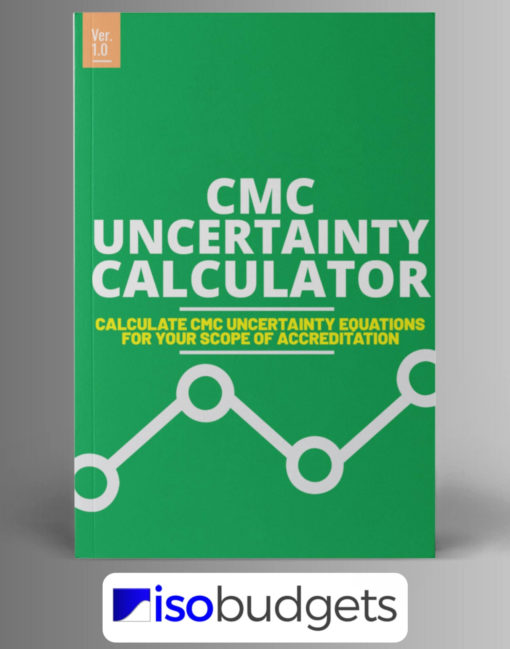 CMC Uncertainty Equation Calculator for Excel