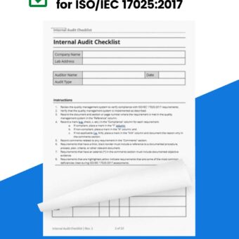 New - ISOBudgets ISO/IEC 17025:2017 Quality Manual Template - Version 2 ...