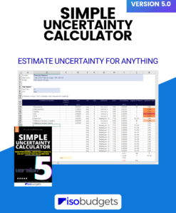 Simple Uncertainty Calculator Version 5