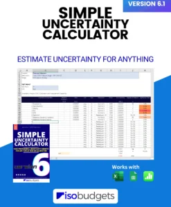 ISOBudgets Simple Uncertainty Calculator Version 6.1 Cover Image