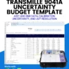Transmille 9041A Calibrator Uncertainty Budget Template Cover Image
