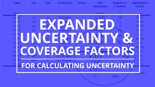 expanded uncertainty and coverage factors