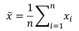 average equation