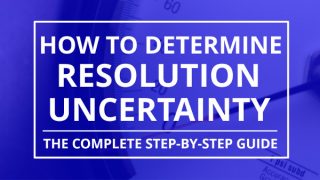 how to determine resolution uncertainty