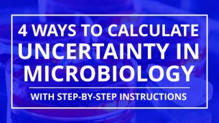 how to calculate measurement uncertainty in microbiology