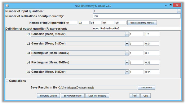 nist uncertainty machine