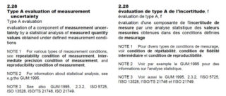 Incertidumbre tipo A y tipo B: evaluación de los componentes de ...