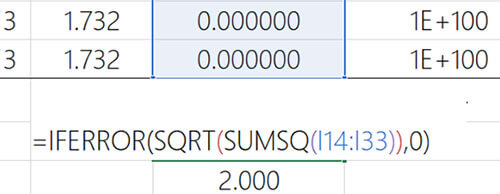 Calculate Uncertainty with Root Sum of Squares Equation