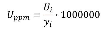 PPM Uncertainty Formula