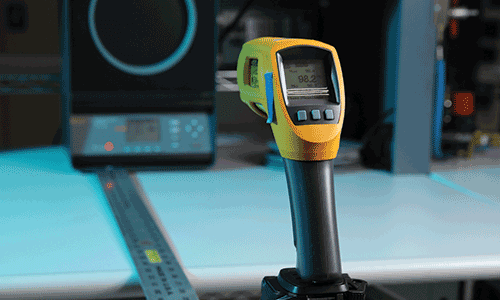 Emissivity error in IR Thermometer calibration with a blackbody calibrator