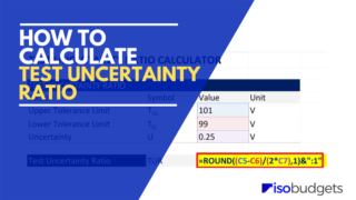 How to Calculate Test Uncertainty Ratio