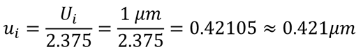 Log-normal distribution convert to standard uncertainty example