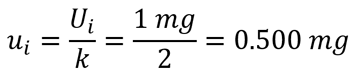 Normal distribution standard uncertainty example for 95% calibration uncertainty