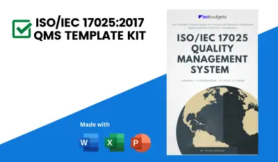 ISO 17025 Quality Management System Template