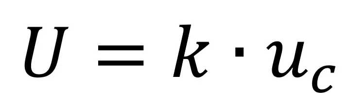 Simplified Expanded Uncertainty Formula