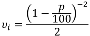 Degrees of Freedom Formula for Type B Uncertainty per the JCGM 100:2008 section G.4