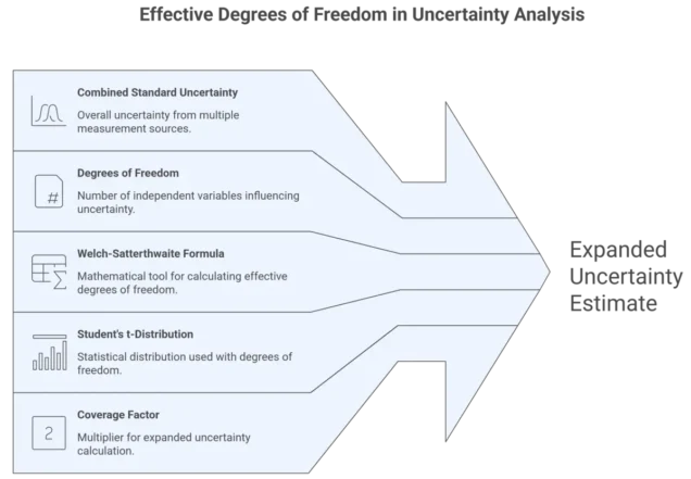 Effective Degrees of Freedom in Uncertainty Analysis Flowchart
